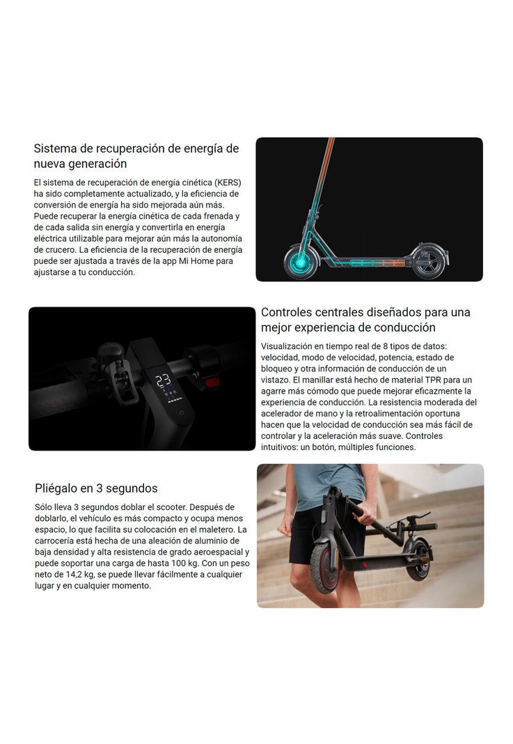 Scooter Xiaomi Mi Electric Scooter Pro 2-3