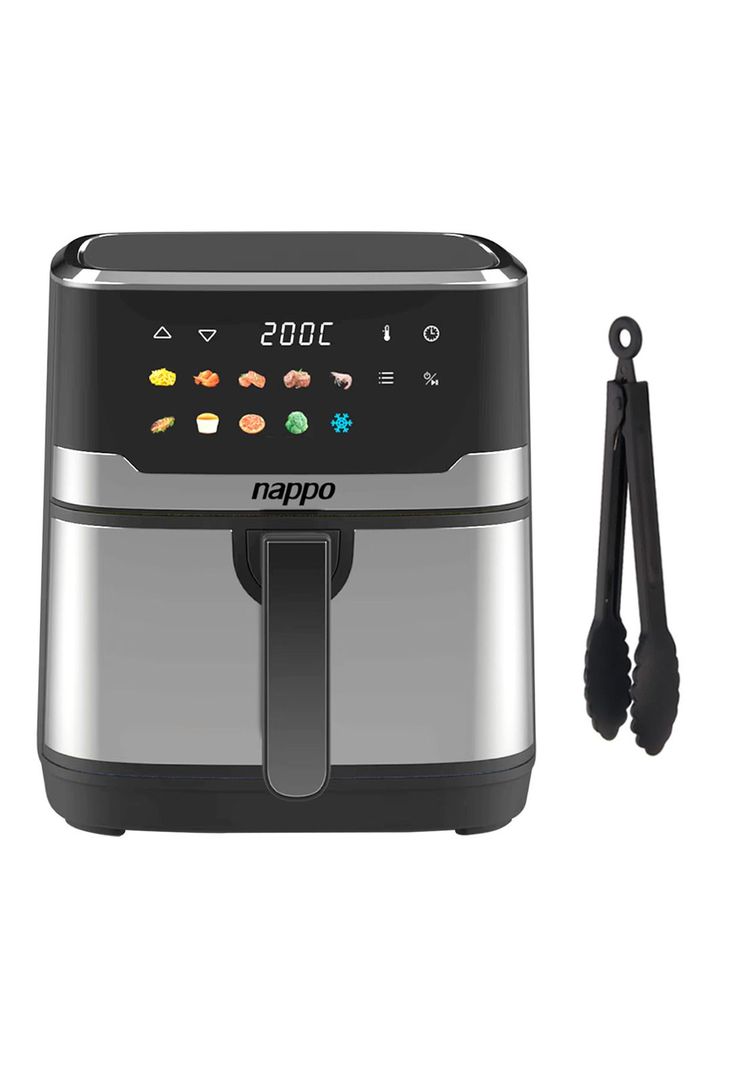 Freidora De Aire Nappo Digital 6,5L 1800w Pantalla Touch