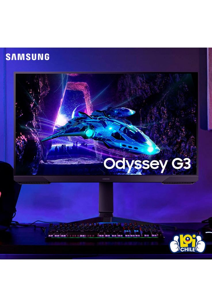 Monitor Gamer Samsung Odyssey G3 27" 180Hz 1Ms LS27DG300-9