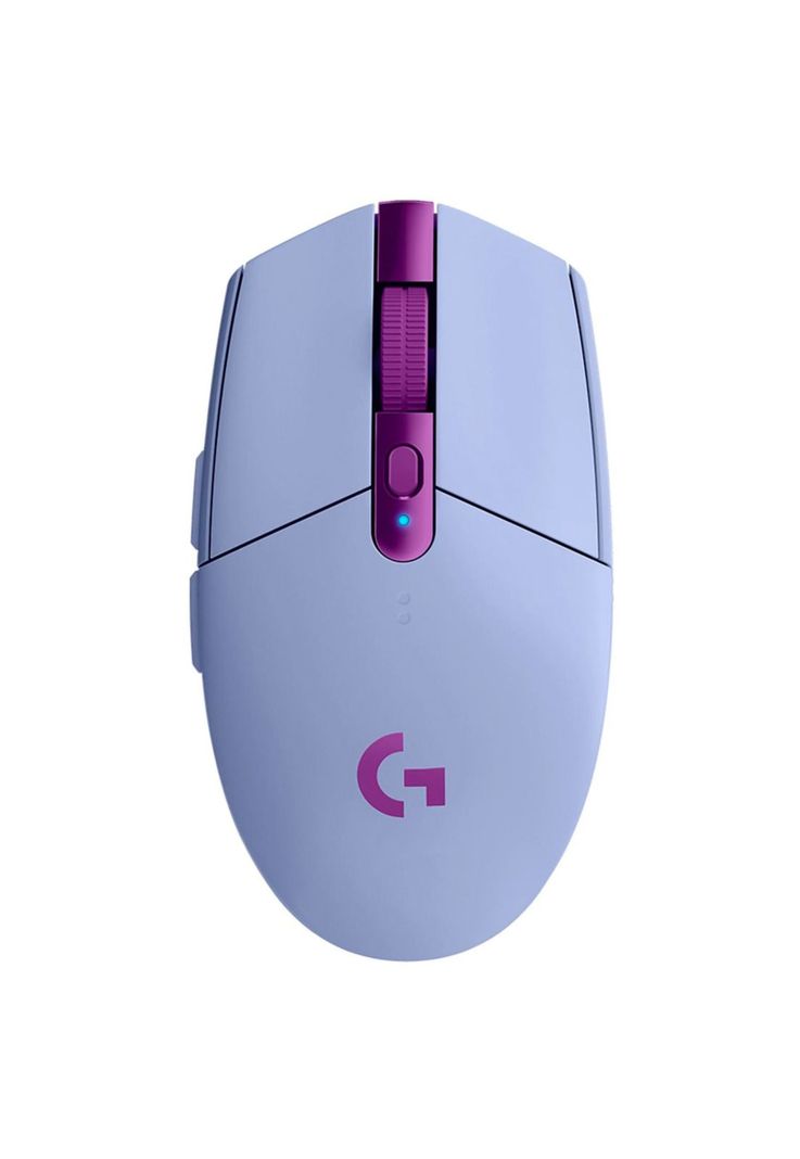 Mouse Gamer Inalámbrico Logitech G305 Lila-0
