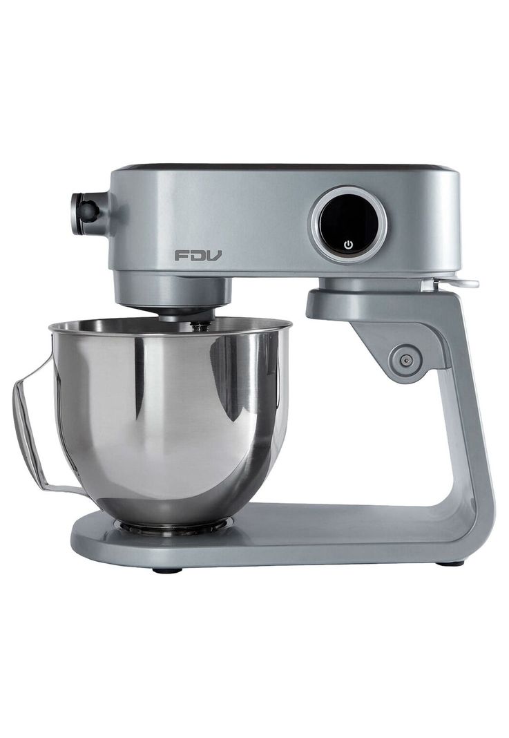 Batidora de Pie FDV Aura Gris 800w 8 Velocidades y Panel LCD