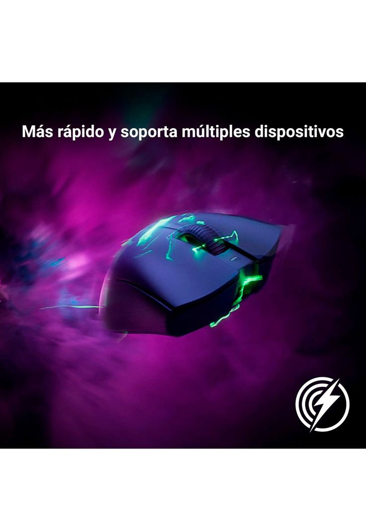 Mouse Gamer Razer Deathadder V3 Pro Inalámbrico Negro-5