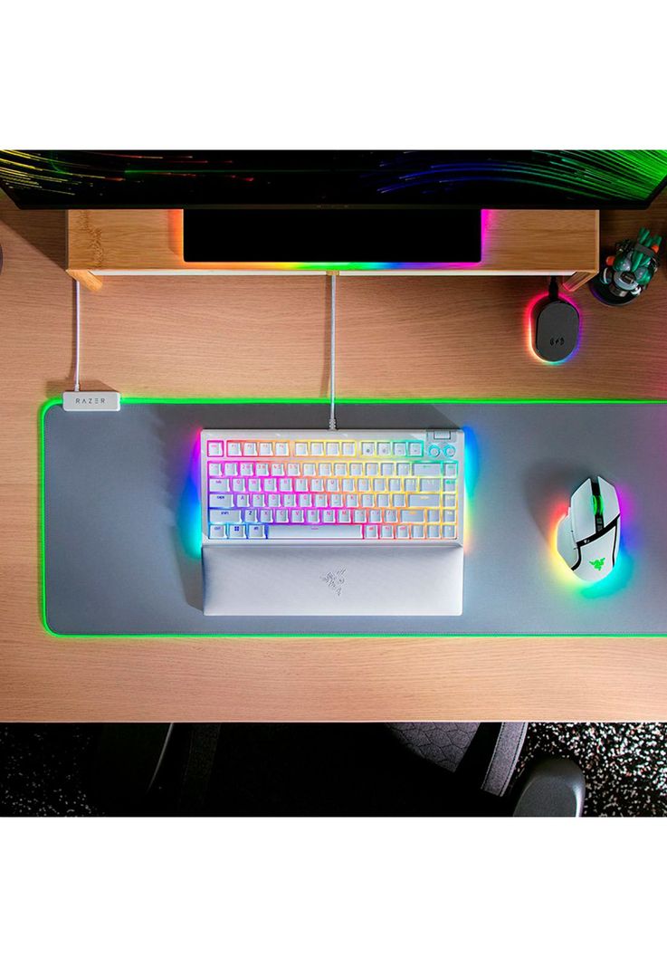 Teclado Gamer Razer Blackwidow V4 75% Switch Orange Mercury-4