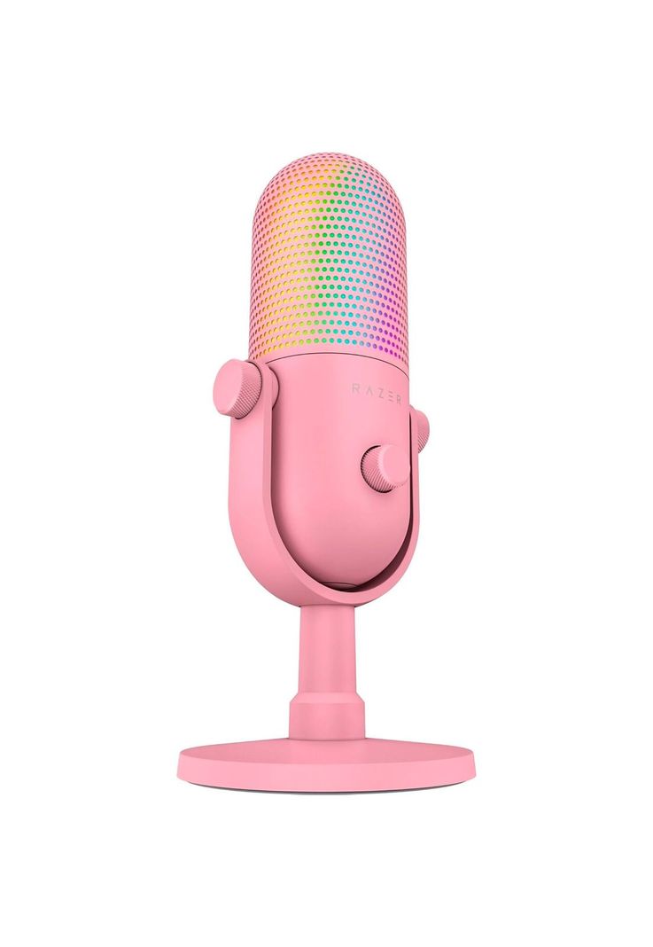 Micrófono Gamer Razer Seiren V3 Chroma Quartz-2