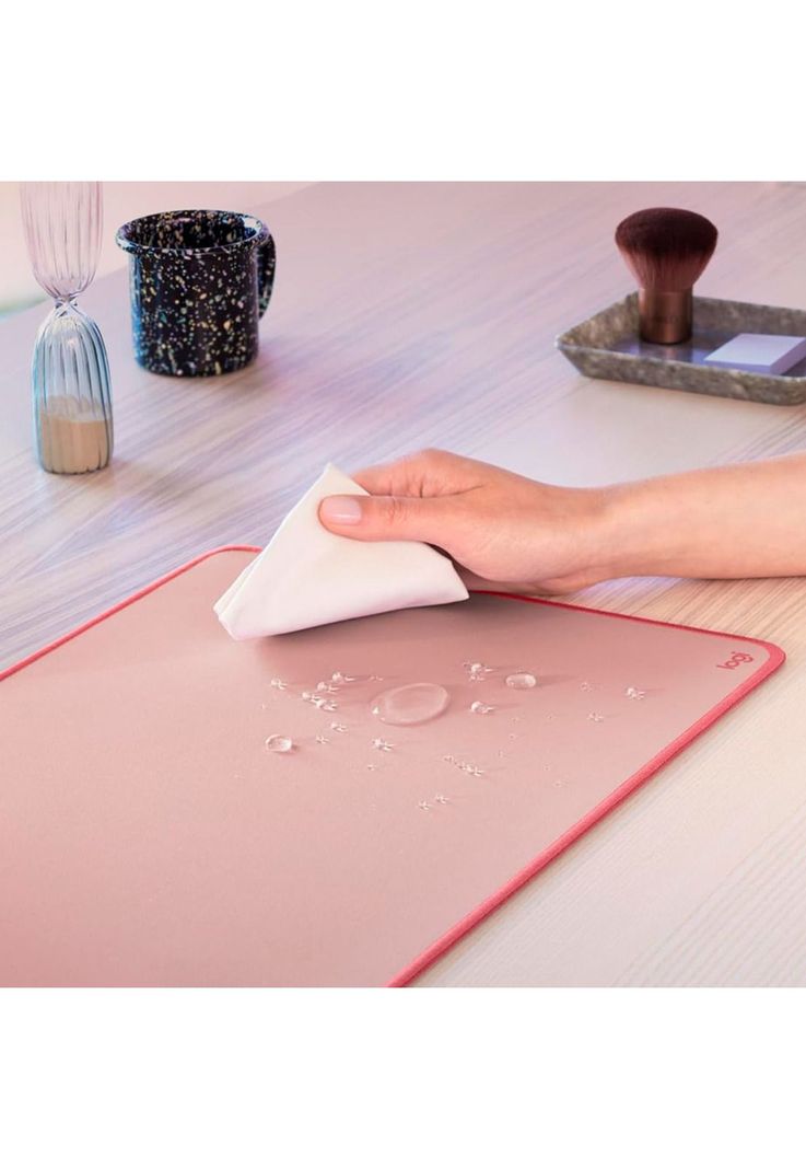 Mousepad Logitech Desk Mat Studio Series 70x30cm Rosa-5