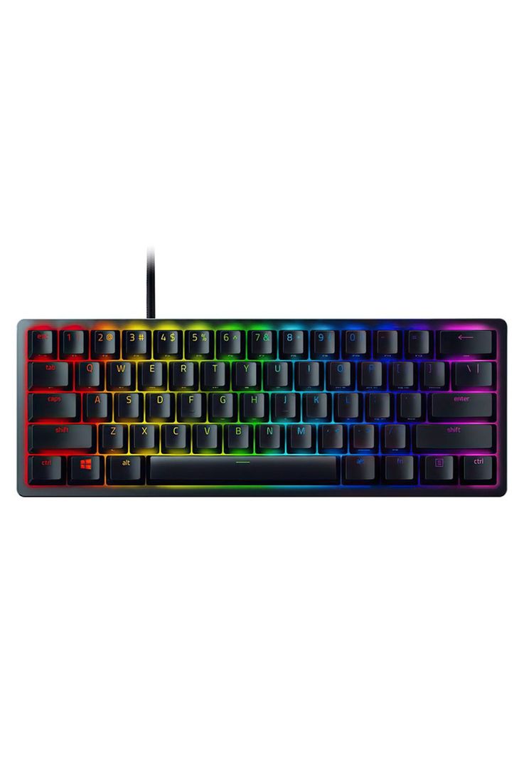Teclado Gamer Razer Huntsman Mini Black Purple Switch-0