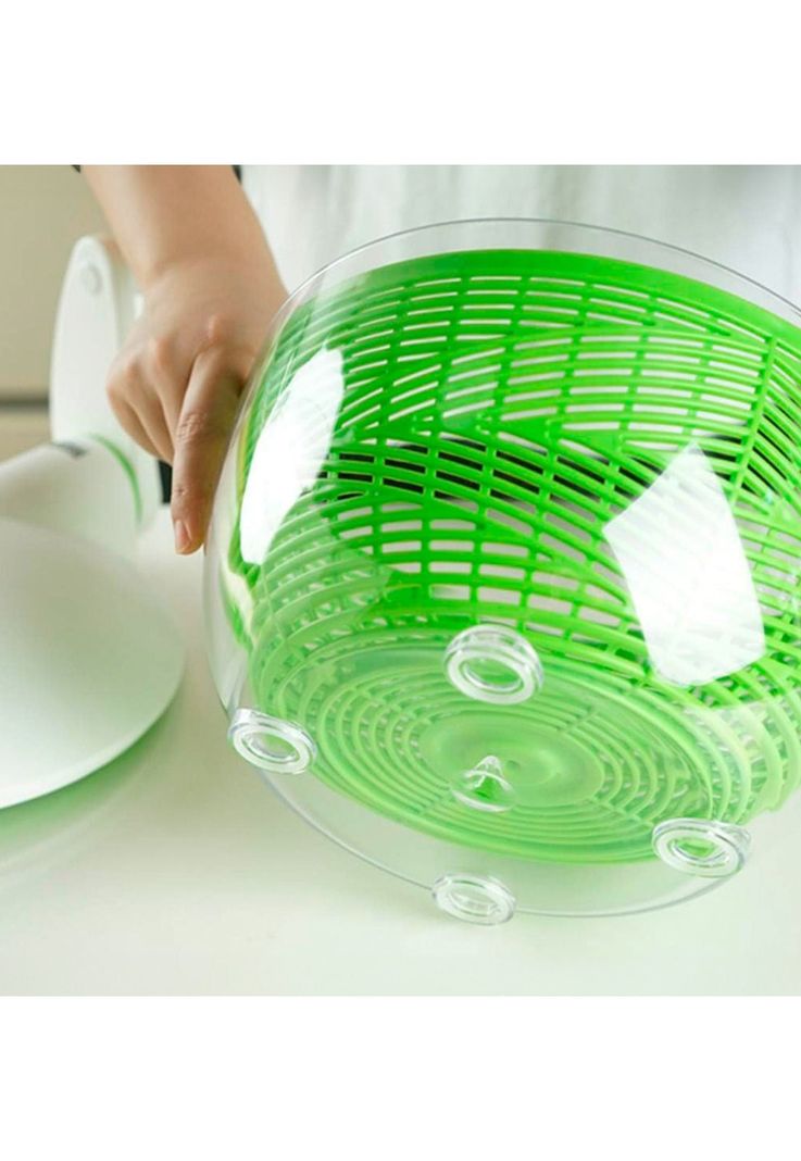 Centrifugador Secador de Lechuga Verduras Frutas Escurridor-3
