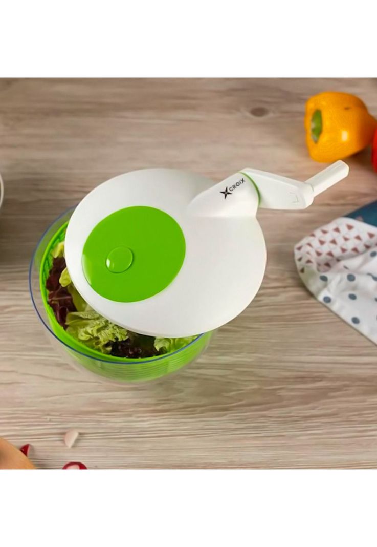 Centrifugador Secador de Lechuga Verduras Frutas Escurridor-5