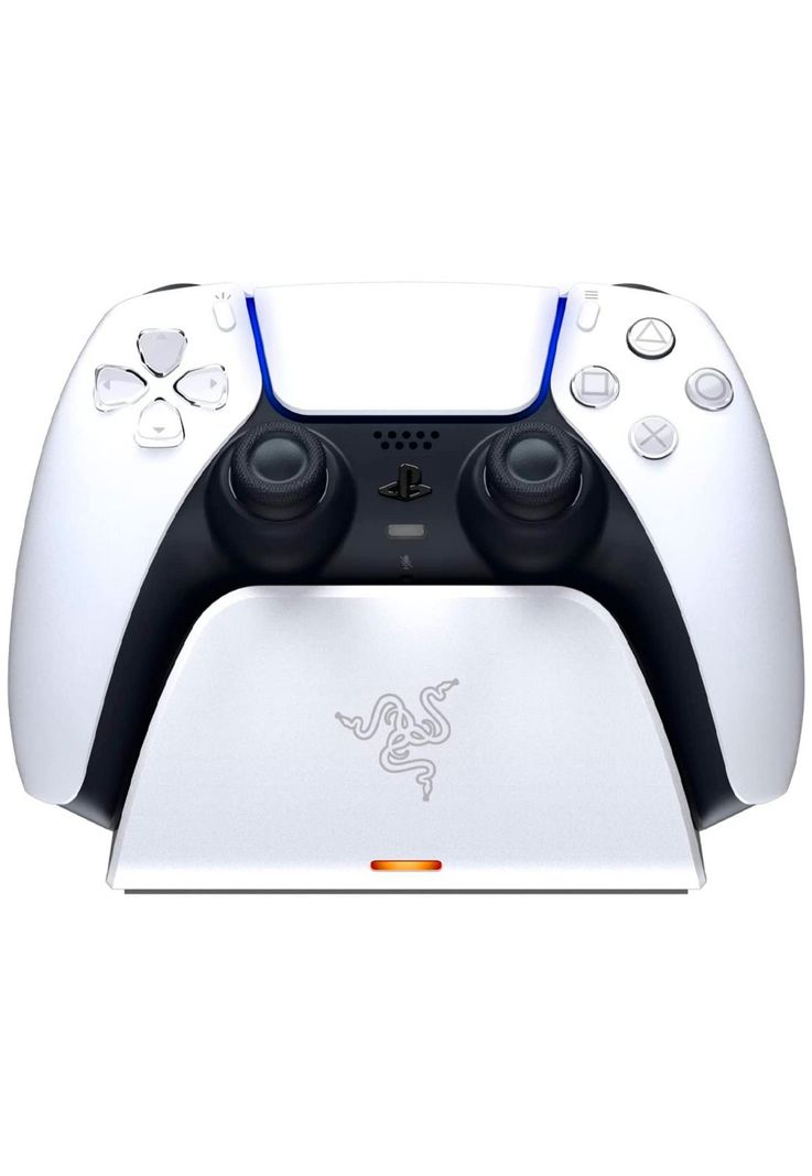 Base De Carga Rápida Razer Para Control Ps5 Blanco-4