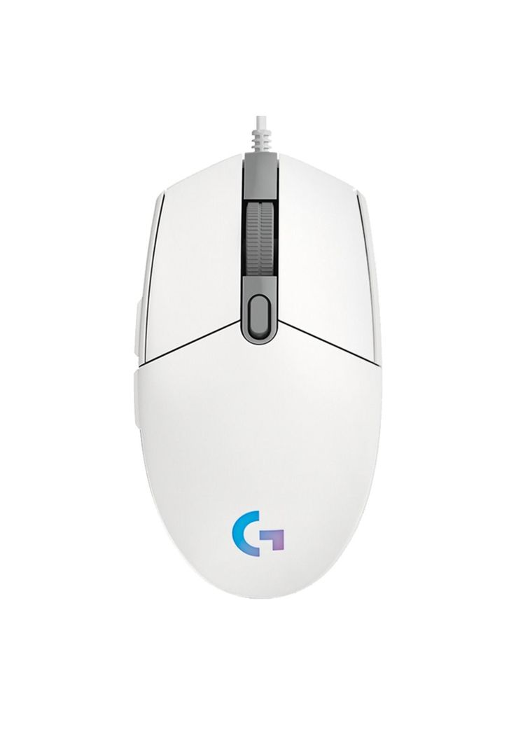 Mouse Gamer Logitech G203 Lightsync Blanco-1