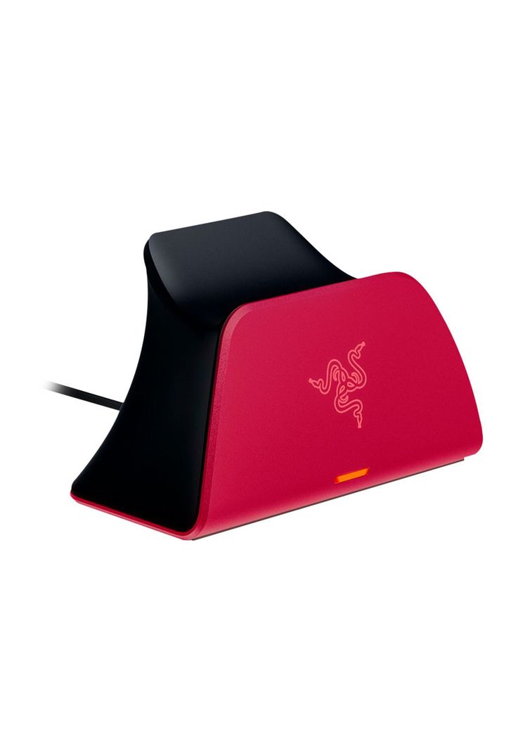 Base De Carga Rápida Razer Para Control Ps5 Rojo-1