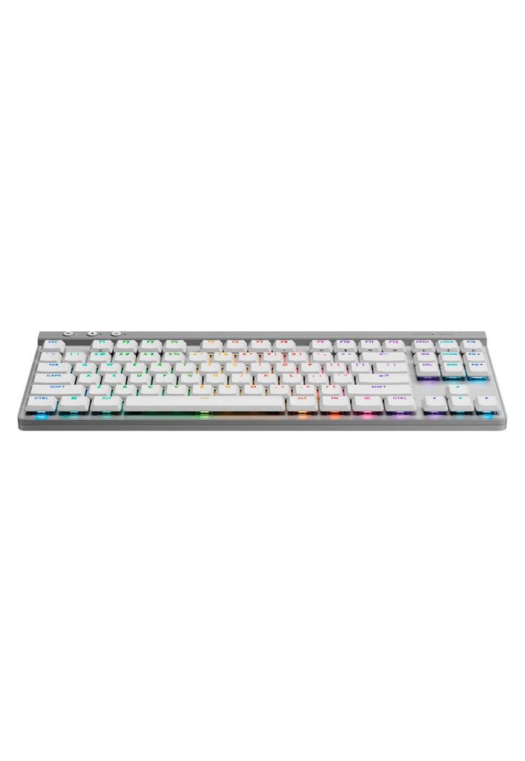 Teclado Gamer Logitech G G515 Lightspeed TKL Wireless Blanco-1
