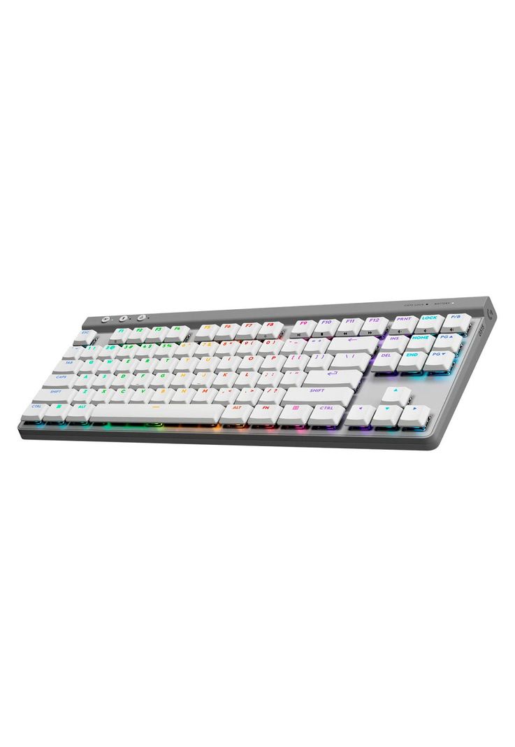 Teclado Gamer Logitech G G515 Lightspeed TKL Wireless Blanco-3