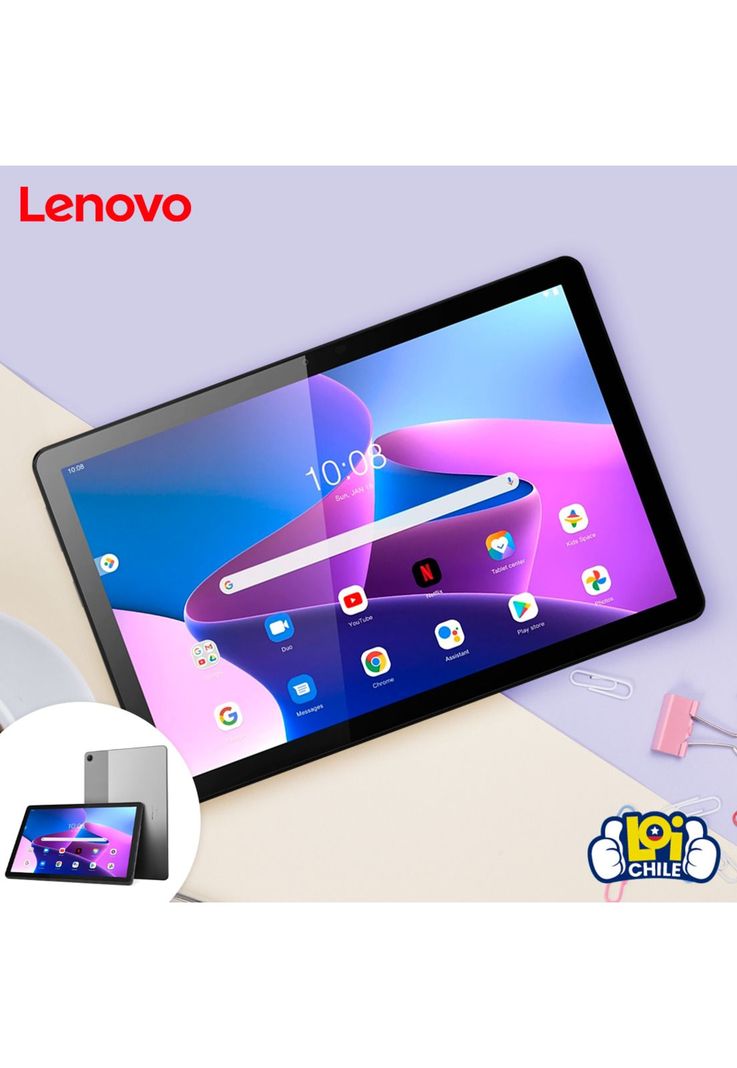 Lenovo Tab M10 4G 64GB LTE 3ra Gen Gris-8