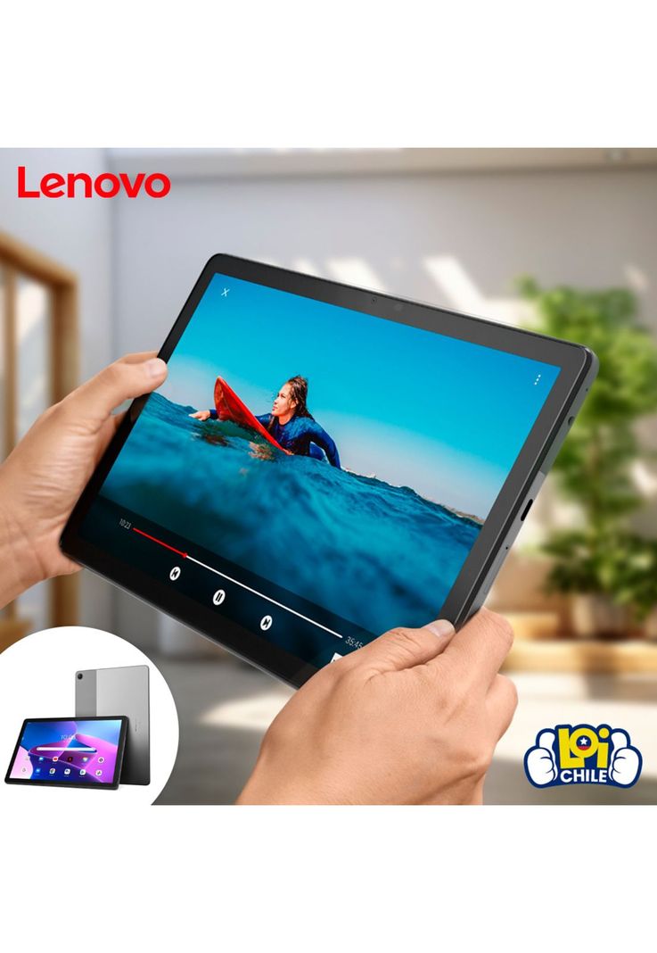Lenovo Tab M10 4G 64GB LTE 3ra Gen Gris-9