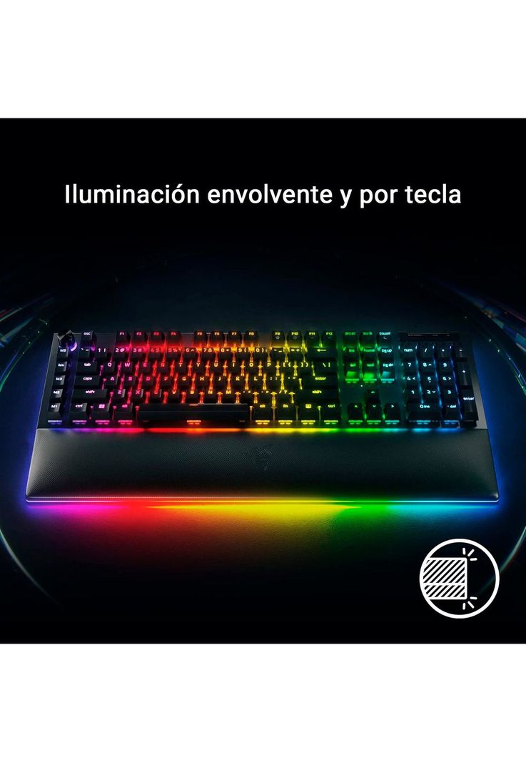Teclado Gamer Razer Blackwidow V4 Pro Green Switch-3