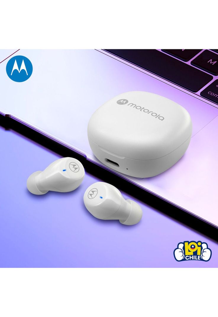 Audífonos Inalámbricos Motorola Buds 105 True Wireless Blanco-6