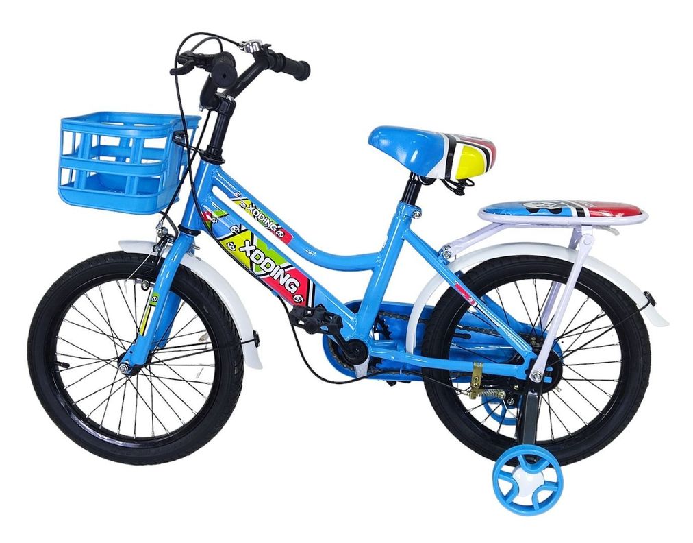 Bicicleta Aro 12 Infantil Xdding Azul-2