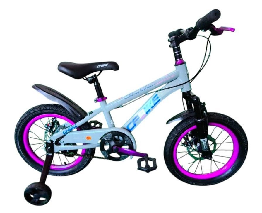 Bicicleta Aro 16  CfBike Cfeng Con Freno Disco Gris.-0