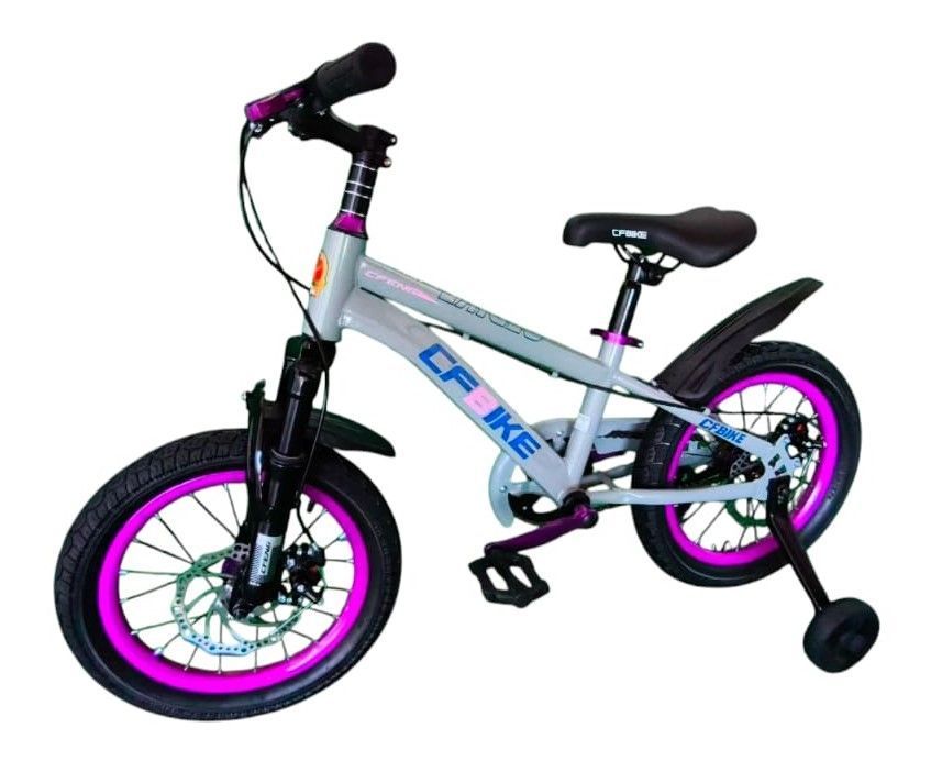 Bicicleta Aro 16  CfBike Cfeng Con Freno Disco Gris.-2