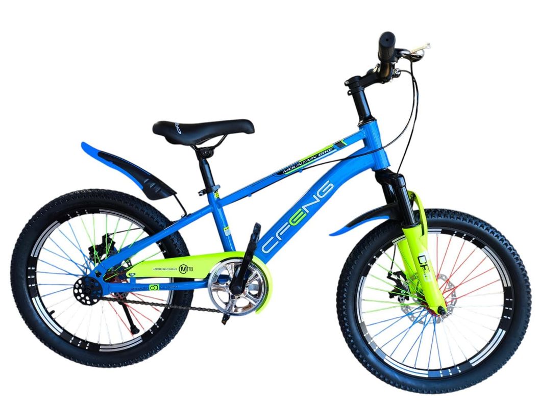 Bicicleta Aro 20  Cfeng Con Freno Disco Azul-0