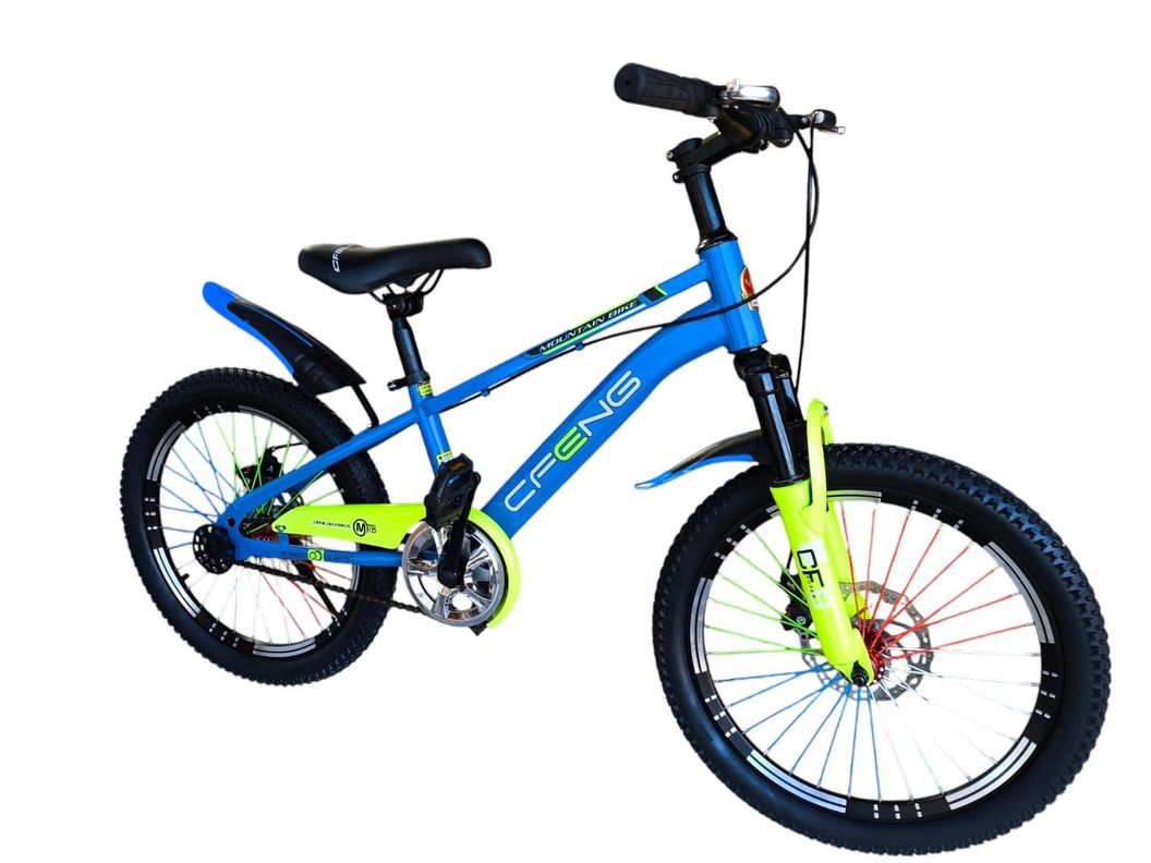 Bicicleta Aro 20  Cfeng Con Freno Disco Azul-1