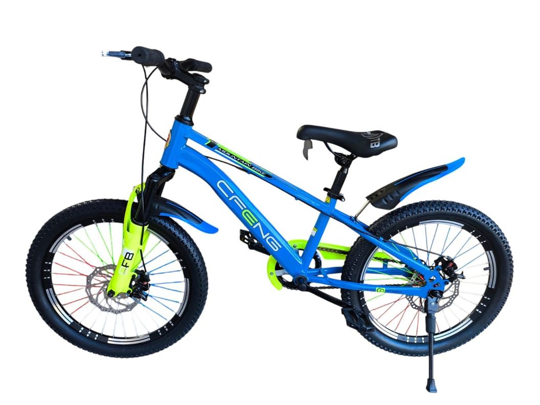 Bicicleta Aro 20  Cfeng Con Freno Disco Azul-3