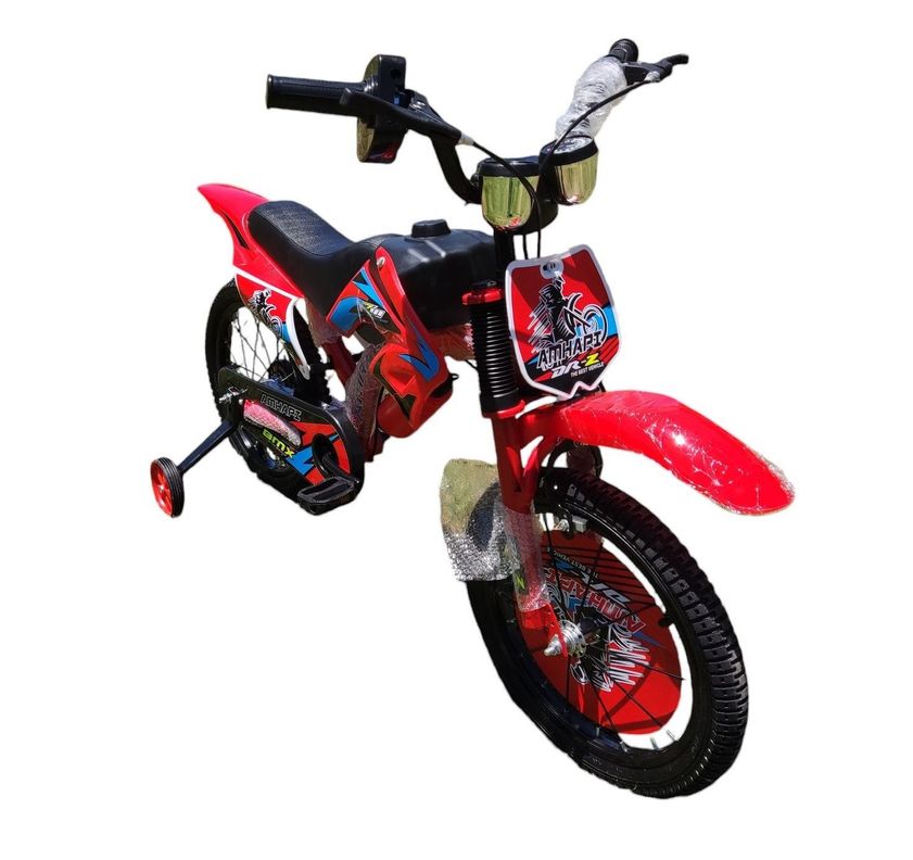 Bicicleta  Aro 16  Bicimoto Amhapi Rojo   -1
