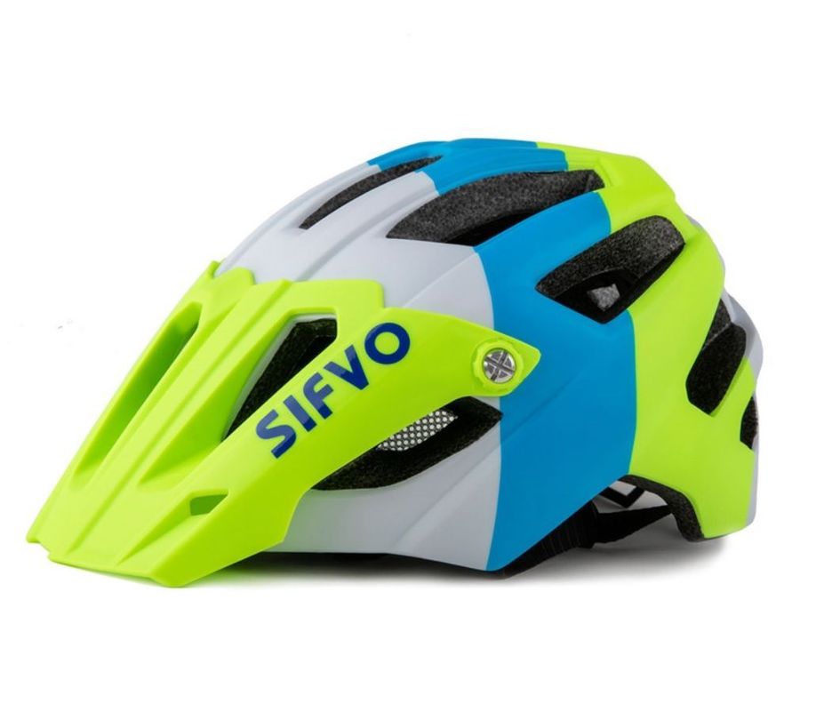 Casco Bicicleta Adulto Sifvo Tricolor-0