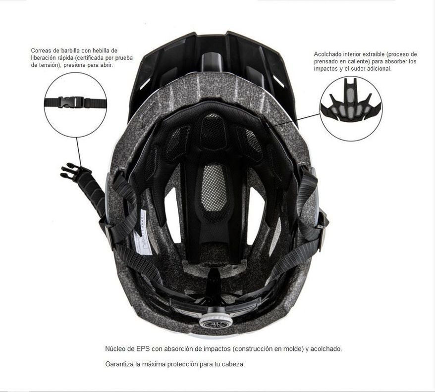 Casco Bicicleta Adulto Sifvo Tricolor-4