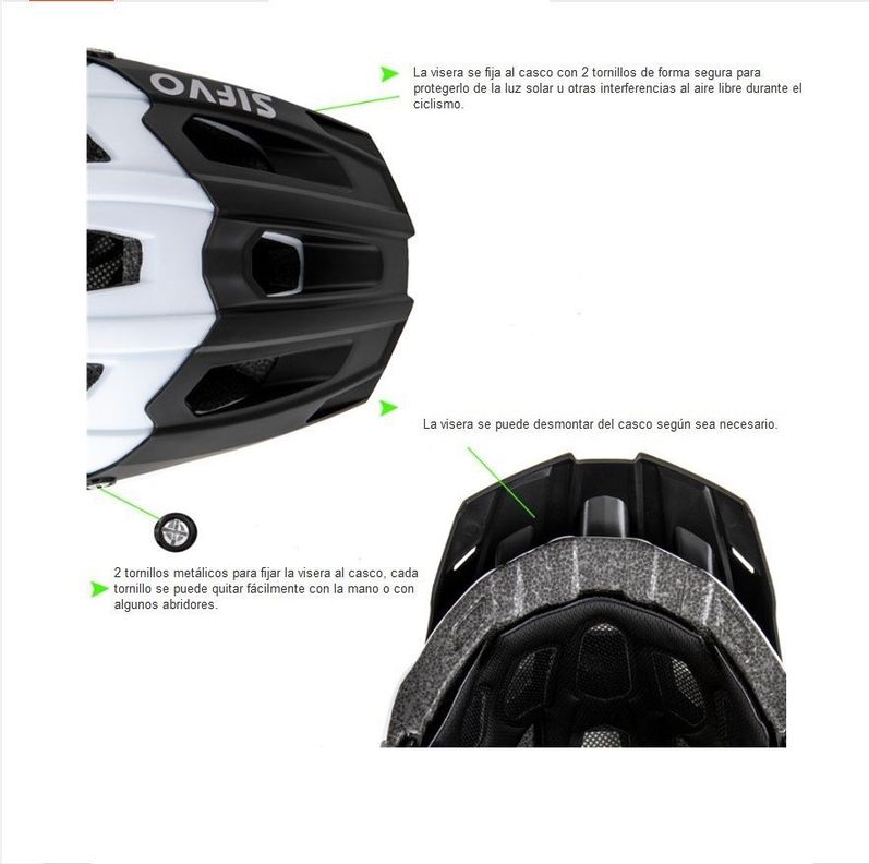 Casco Bicicleta Adulto Sifvo Tricolor-5