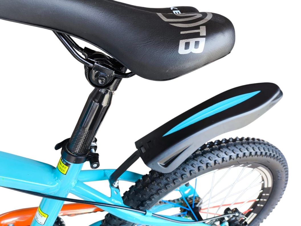 Bicicleta Aro 20  Cfeng Con Freno Disco Celeste-6