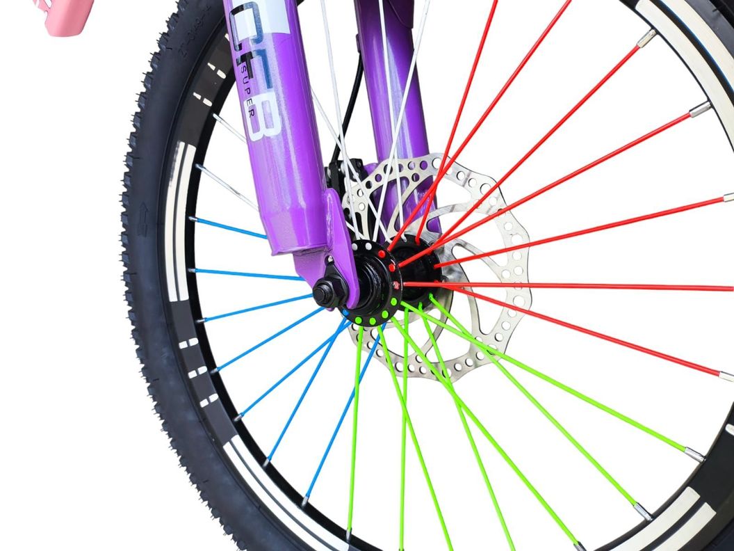 Bicicleta Aro 20  Cfeng Con Freno Disco Rosado-4