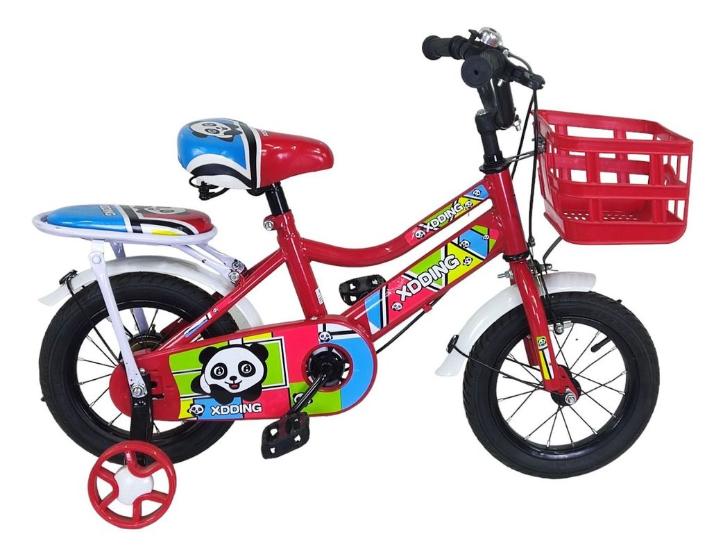 Bicicleta Aro 12 Infantil Xdding Roja-0