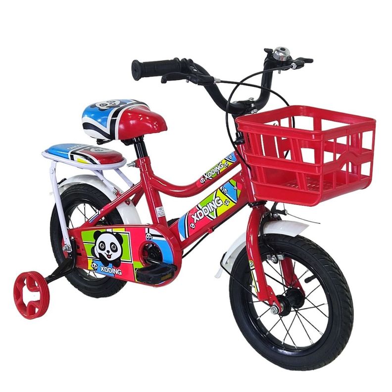 Bicicleta Aro 12 Infantil Xdding Roja-2