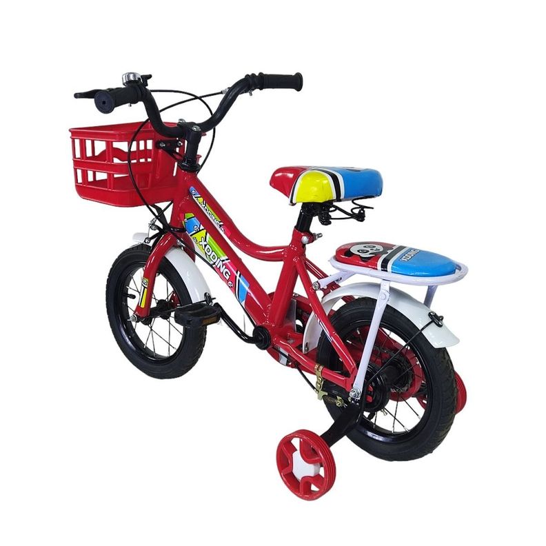 Bicicleta Aro 12 Infantil Xdding Roja-4