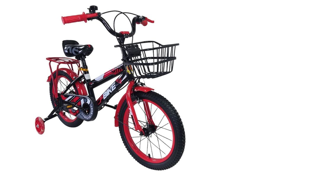 Bicicleta Aro 12 Infantil Cfbike Negro - Rojo-2