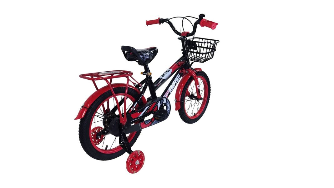 Bicicleta Aro 12 Infantil Cfbike Negro - Rojo-5
