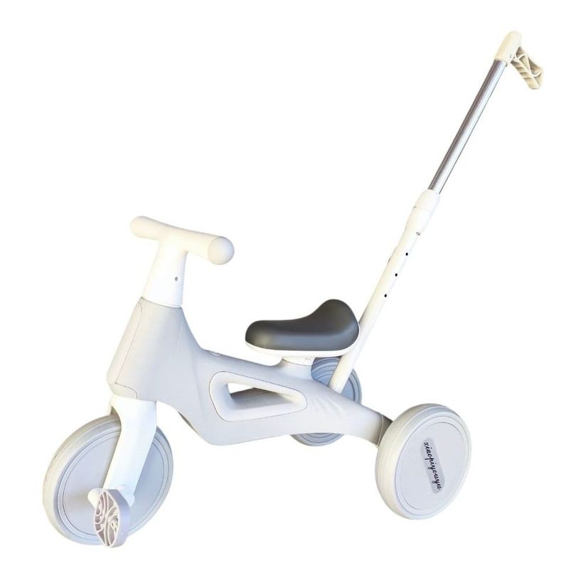 Triciclo Infantil Multifuncional 5 en 1 con Pedales Gris-1