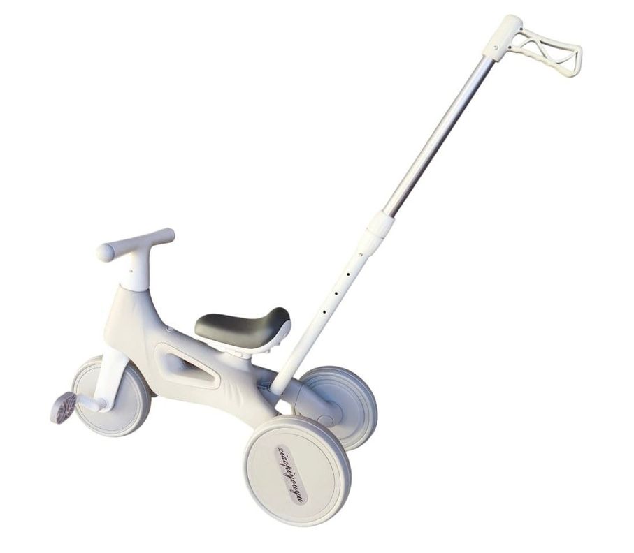 Triciclo Infantil Multifuncional 5 en 1 con Pedales Gris-2
