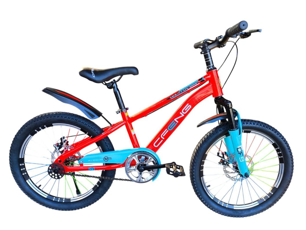 Bicicleta Aro 20  Cfeng Con Freno Disco Rojo-0