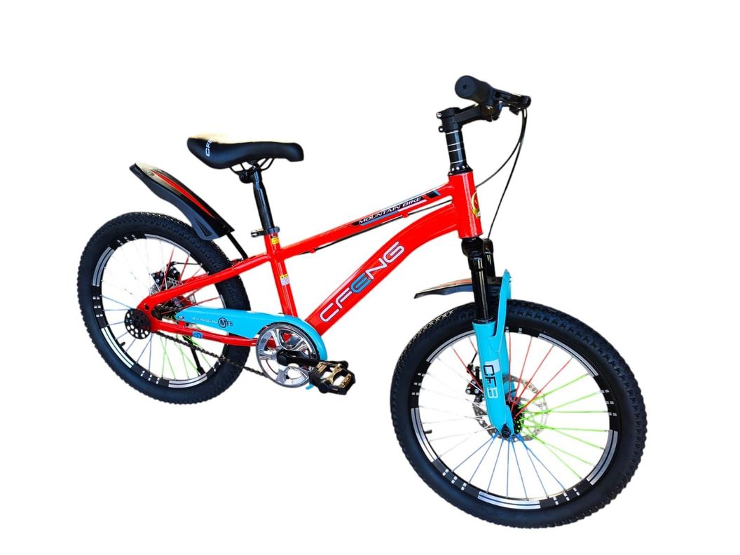Bicicleta Aro 20  Cfeng Con Freno Disco Rojo-1