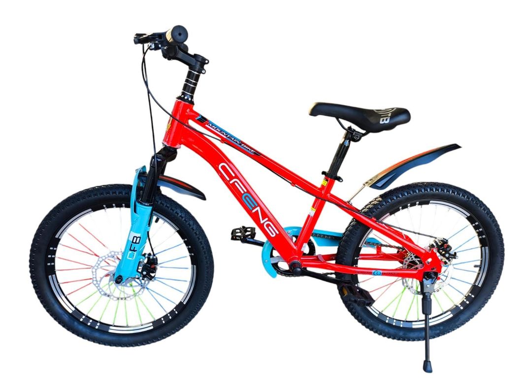 Bicicleta Aro 20  Cfeng Con Freno Disco Rojo-3