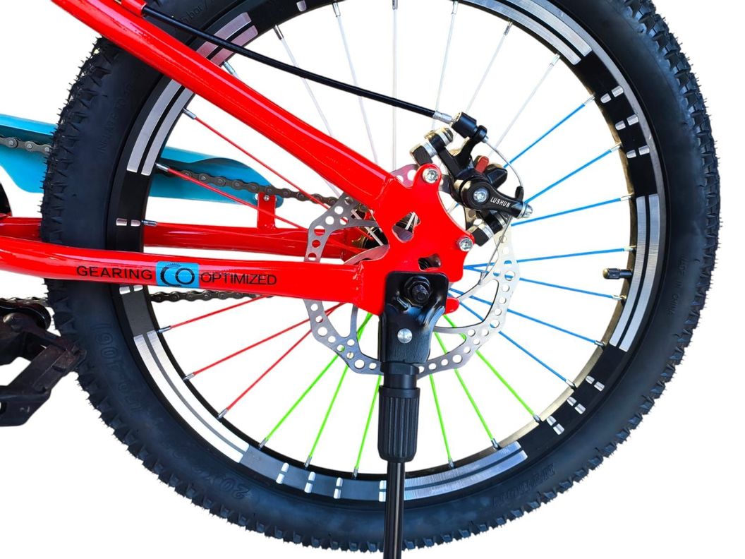 Bicicleta Aro 20  Cfeng Con Freno Disco Rojo-5