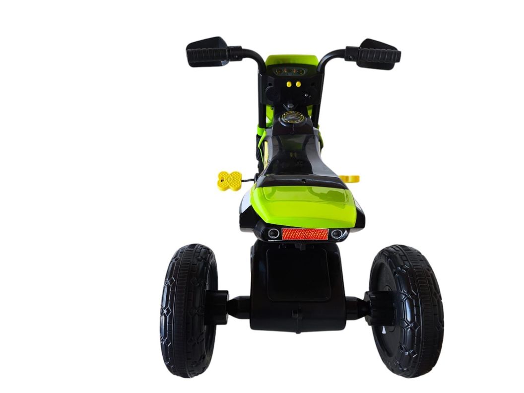 Triciclo Infantil Tipo Moto 3 Ruedas Verde-4