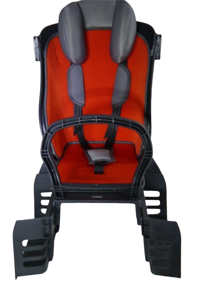 Silla Trasera de Ninos para Bicicleta Rojo