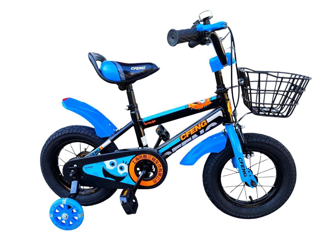 Bicicleta aro 12 Infantil Cfeng Azul-0