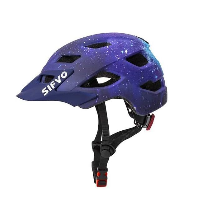Casco Bicicleta Niños Sifvo Azul                    -0