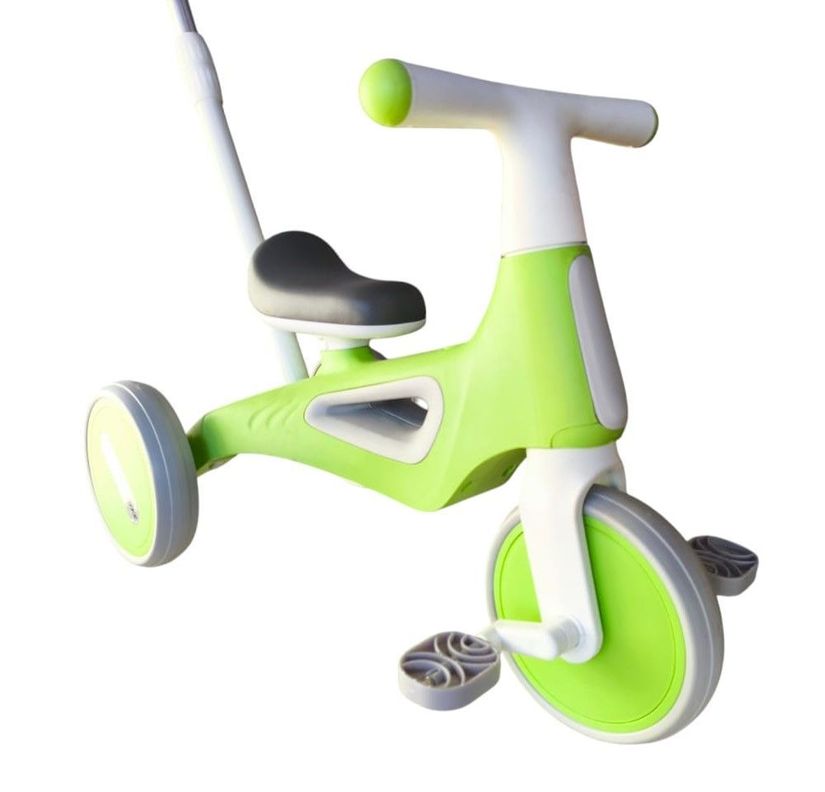 Triciclo Infantil Multifuncional 5 en 1 con Pedales Verde-4