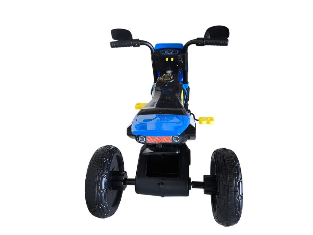 Triciclo Infantil Tipo Moto 3 Ruedas Azul-5